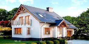 Строительство дома с мансардой и балконом в центре Харькова () Строительство дома с мансардой и балконом в центре Харькова