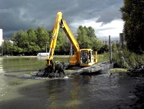 Особенности очистки водоемов